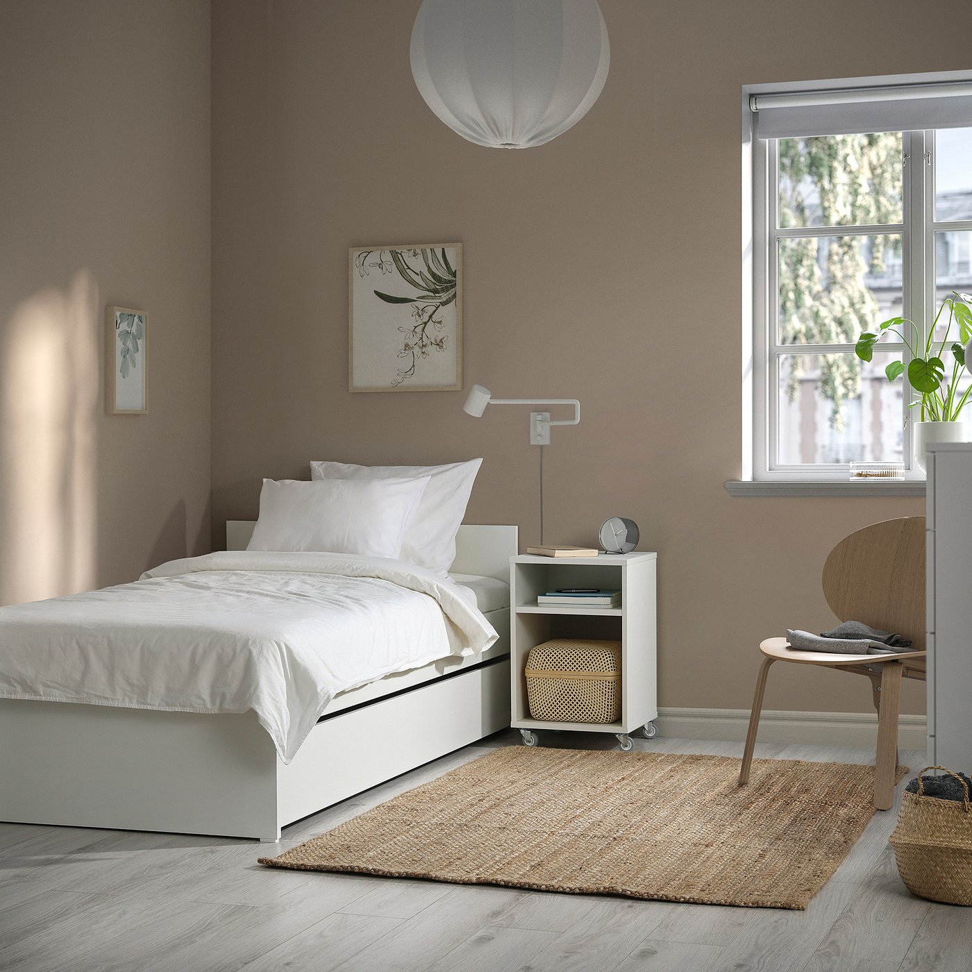 Thumbnail - IKEA VIHALS Bettgestell mit 1 Unterbett weiß