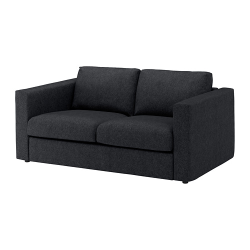 VIMLE 2er-Sofa - Tallmyra schwarz/grau - IKEA