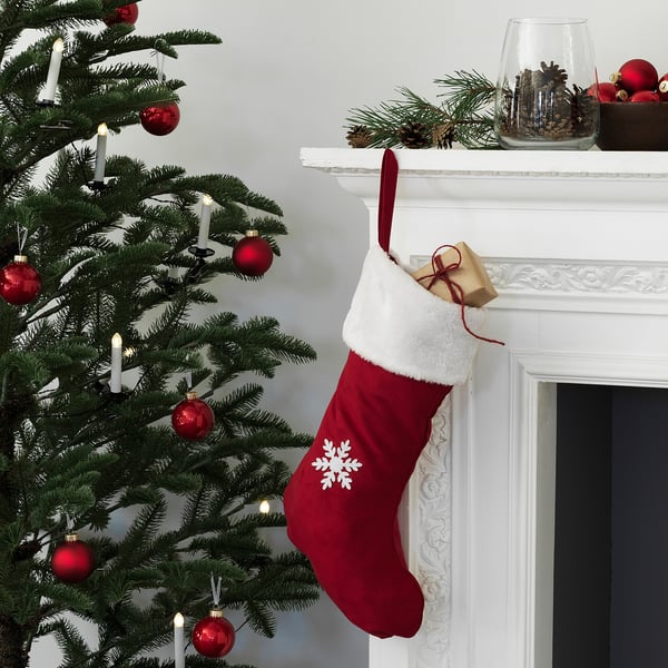 Vinter 2020 Weihnachtsstrumpf Rot Ikea Deutschland