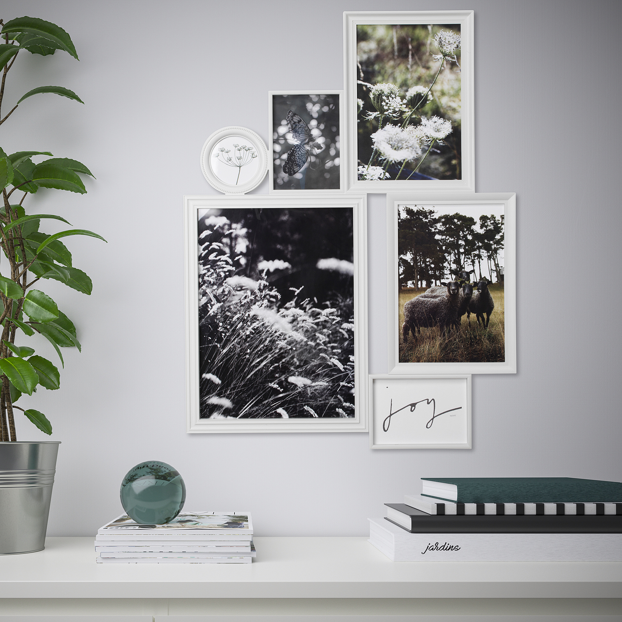 VITABY Collage-Rahmen für 6 Fotos - weiß - IKEA Deutschland