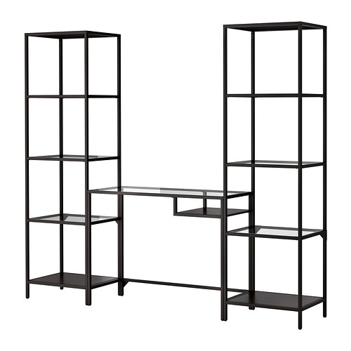 VITTSJÖ Regal mit Laptoptisch - IKEA