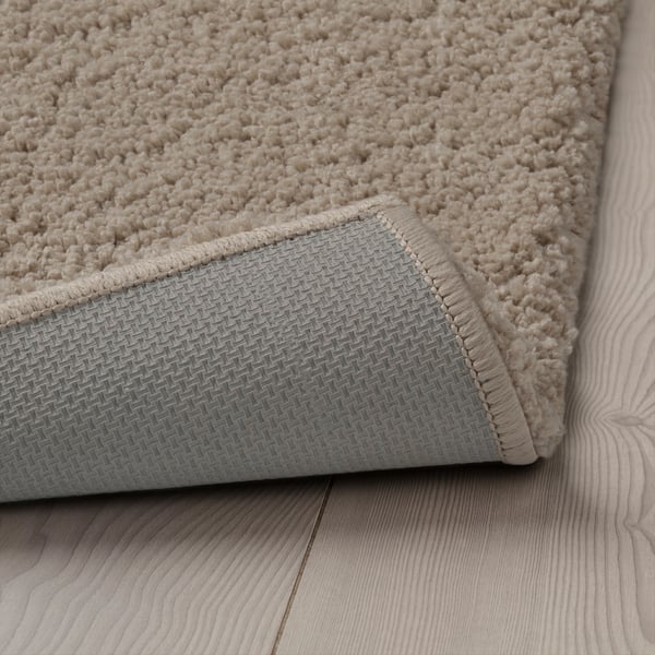 VONGE Teppich Langflor, beige, 133x195 cm IKEA Deutschland