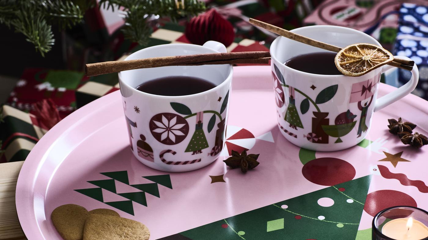 Weihnachtsgeschirr: Teller, Tassen & mehr