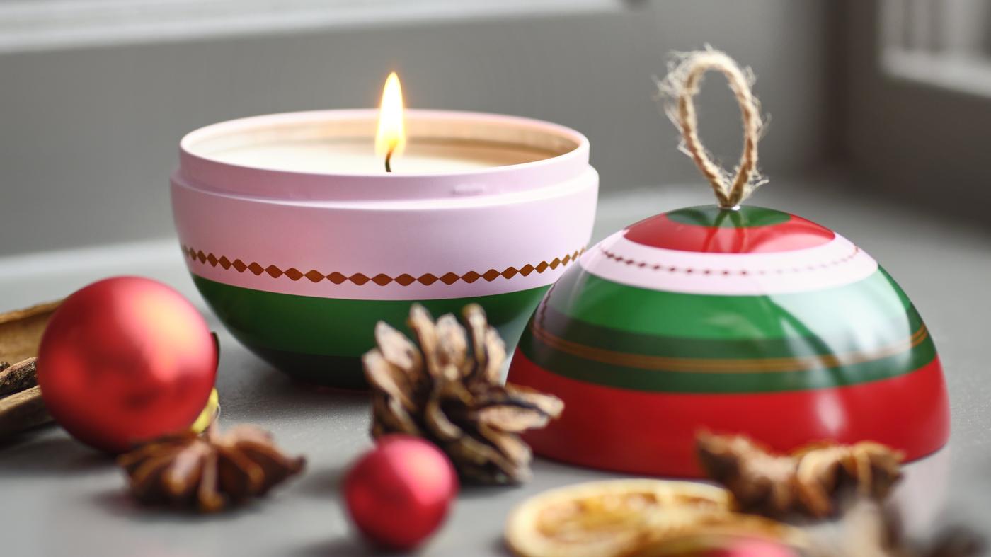 Weihnachtskerzen & Kerzenhalter für den Adventskranz