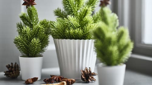 Winter pots & vases