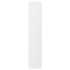 Option: AXSTAD: white, rectangular kitchen cabinet door with inset panel, smooth matt surface.