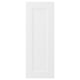 AXSTAD door, white, fiberboard & foil, rectangular, inset panel.