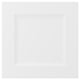 AXSTAD white kitchen drawer, matte finish, fiberboard, melamine back, plastic front.