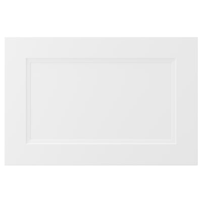 AXSTAD: white matt drawer front with inset panel, use for modern/traditional kitchens.