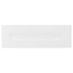 AXSTAD: white, matt, fibreboard kitchen drawer front with soft lines.