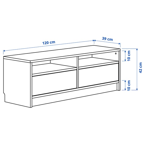 Illustration with measurements for the product: BENNO.