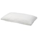 Option: A white BERGVEN pillow, rectangular with slight curvature, featuring soft down and feather filling for comfort.