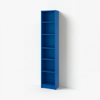 BILLY Bookcase, blue, 40x28x202 cm