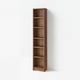 BILLY Bookcase, brown walnut effect, 40x28x202 cm