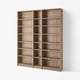 BILLY Bookcase comb with extension units, oak effect, 200x28x237 cm