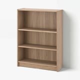 BILLY Bookcase, oak effect, 80x28x106 cm