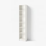 BILLY Bookcase, white, 40x28x202 cm