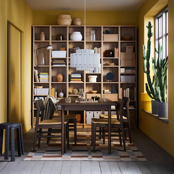 BILLY Bookcase with height extension unit, oak effect, 40x28x237 cm