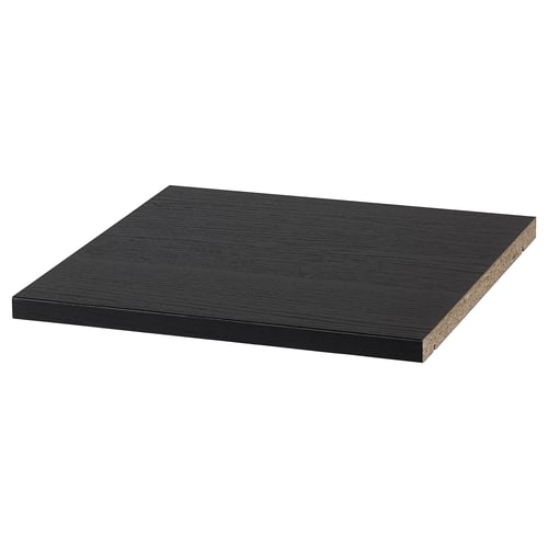 BILLY shelf, black oak effect, 36x37 cm IKEA Germany