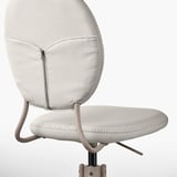 Modern office chair with sleek fabric, adjustable seat, and swivel function, ensuring comfort and mobility.