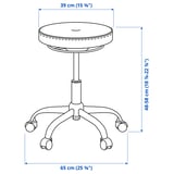 Illustration with measurements for the product: BLYKOBB.