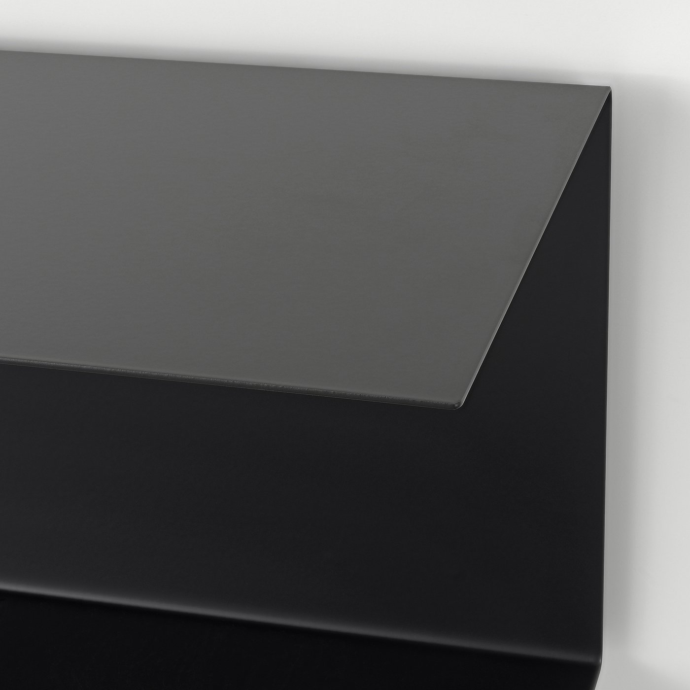 BOTKYRKA wall shelf, anthracite, 80x20 cm - IKEA Germany