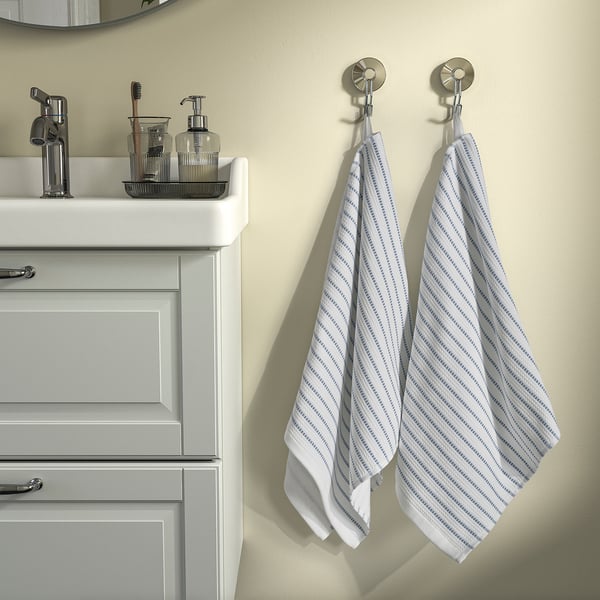BROKGINST Hand towel, white, 50x100 cm