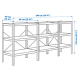Illustration with measurements for the product: BROR.
