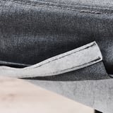 Hook-and-loop chair cover fastener