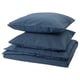 Blue checkered DOFTAKLEJA duvet & pillowcases set.