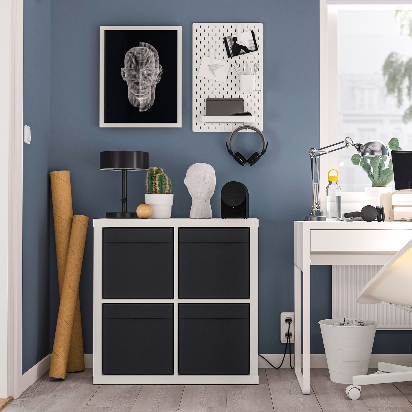 DRÖNA box, black, 33x38x33 cm - IKEA Germany