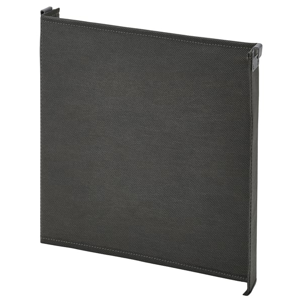 DRÖNA Divider for storage box, dark grey, 33x33 cm
