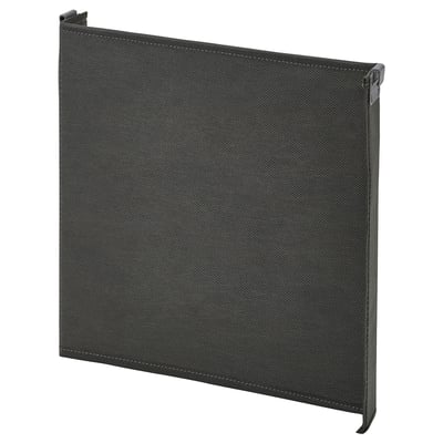 DRÖNA Divider for storage box, dark grey, 33x33 cm
