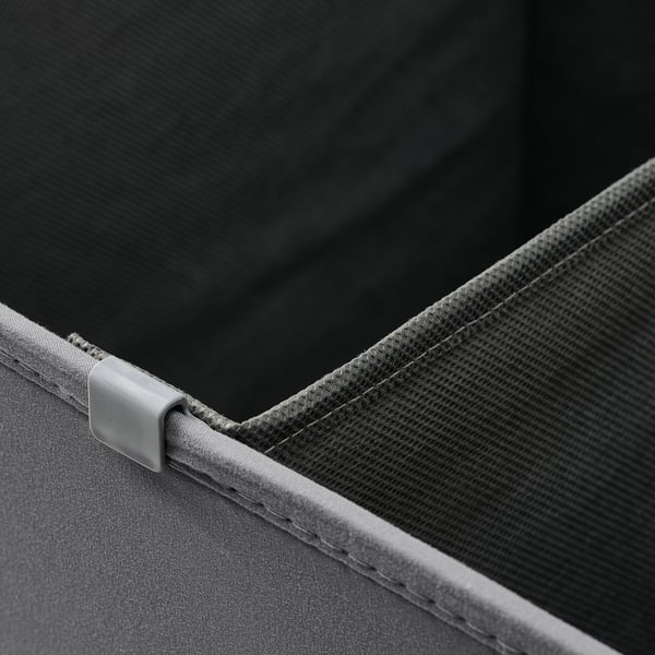 DRÖNA Divider for storage box, dark grey, 33x33 cm