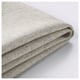 Folded light gray fabric, likely a high-quality, machine-washable bed cover.