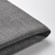 A close-up of a soft, textured gray fabric, showcasing its quality and texture.