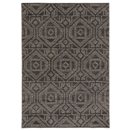 ELDFÅRKE Rug, flatwoven, brown, 160x230 cm