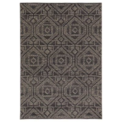 ELDFÅRKE Rug, flatwoven, brown, 160x230 cm