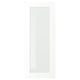 White ENKÖPING cabinet door with glass center, sleek modern design.
