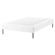 ESPEVÄR white mattress base, minimalistic design.