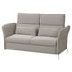 Grey FAMMARP sofa with adjustable headrests and armrests.