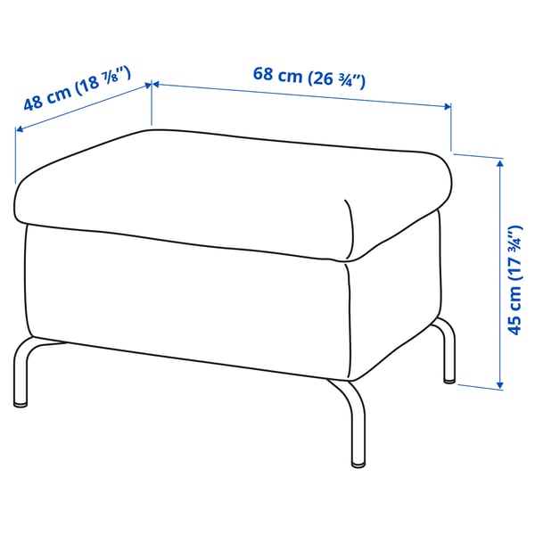 Illustration with measurements for the product: FAMMARP.