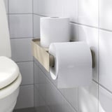 FLORSJÖN Toilet roll holder, beige