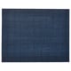 FLYGFISK dark blue woven plastic place mat, rectangular, simple textured design.