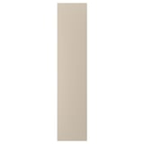 A tan rectangular door from FORSAND series, smooth with semi-matte finish for pax frames, modern and clean.