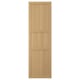 Option: Natural oak cabinet door - framed timber