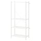 FRÖSKELÅS Storage unit, white, 63x35x141 cm