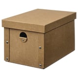 GÄRDESGÅRD box, brown, rectangle, paperboard, simple design, storage.