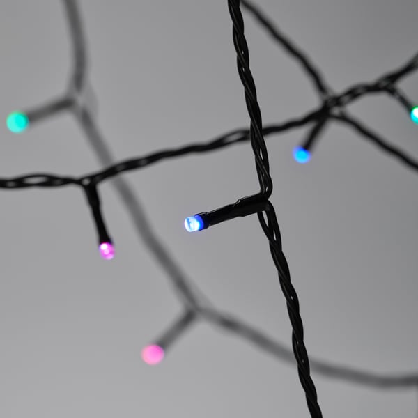 GETKÅL LED lighting chain, adjustable colour battery-operated/outdoor, 4.5 m