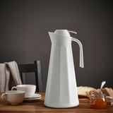GOKVÄLLÅ Vacuum flask, white, 1.5 l